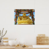Chinese Boeddha Poster (Keuken)