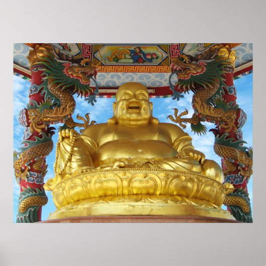 Chinese Boeddha Poster (Voorkant)