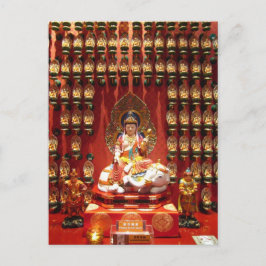 Chinese boeddhistische tempel briefkaart