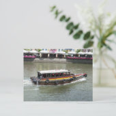 Chinese boot briefkaart (Staand voorkant)