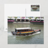 Chinese boot briefkaart (Voorkant / Achterkant)