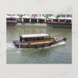 Chinese boot briefkaart