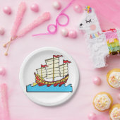 Chinese Borden voor zeilpapier Papieren Bordje (Feest)