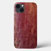 Chinese Brocade Roze Case-Mate iPhone Case (Achterkant)