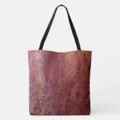 Chinese Brocade Roze Tote Bag (Achterkant)
