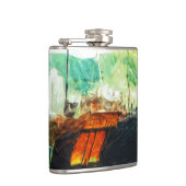 Chinese brok in Hong Kong Harbour Abstract Heupfles (Rechts)