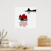 Chinese brokkenschip poster (Keuken)