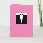 Chinese bruiloft felicitatie Kaart (Achterkant)