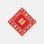 Chinese bruiloft geluk servetten servetten servett (Hoek)