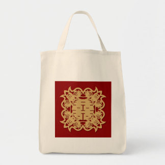 Chinese bruiloft met dubbele vreugde tote bag