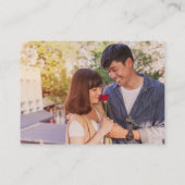 Chinese bruiloft QR Code RSVP Online Informatiekaartje (Achterkant)