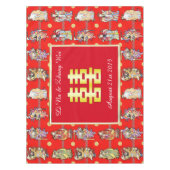 Chinese bruiloft Succes Tafelkleed (Voorkant)