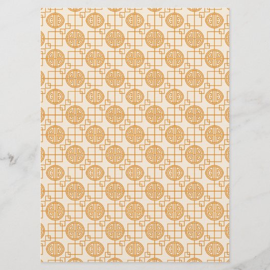 Chinese bruiloft veelbelovende peranakan banket menu (Achterkant)