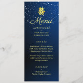 Chinese bruine sneeuwvlokken sterrennacht menu (Voorkant)