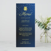 Chinese bruine sneeuwvlokken sterrennacht menu (Staand voorkant)