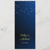 Chinese bruine sneeuwvlokken sterrennacht menu (Achterkant)