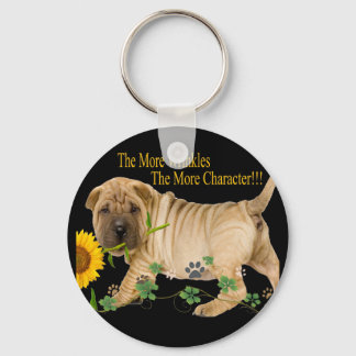 Chinese cadeautjes voor Shar-Pei-karakters Sleutelhanger