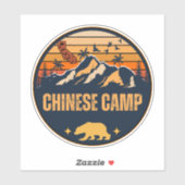 Chinese Camp, Californië Sticker (Vel)