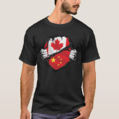 Chinese Canadese handvuurvlieger T-shirt (Voorkant)