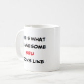 chinese cantonese leraar sifu , geweldige koffiemok (Voorkant links)