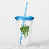 Chinese cartoon acryl drinkbeker (Achterkant)