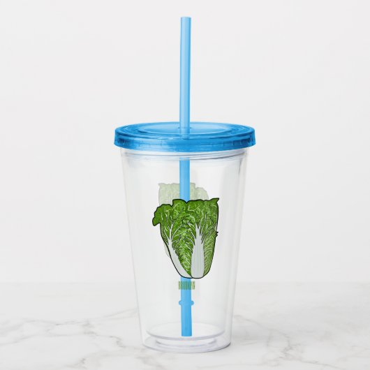 Chinese cartoon acryl drinkbeker (Voorkant)