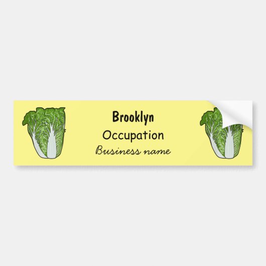 Chinese cartoon bumpersticker (Voorkant)