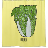 Chinese cartoon douchegordijn (Voorkant)