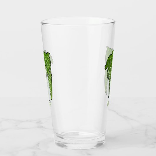 Chinese cartoon glas (Rechts)