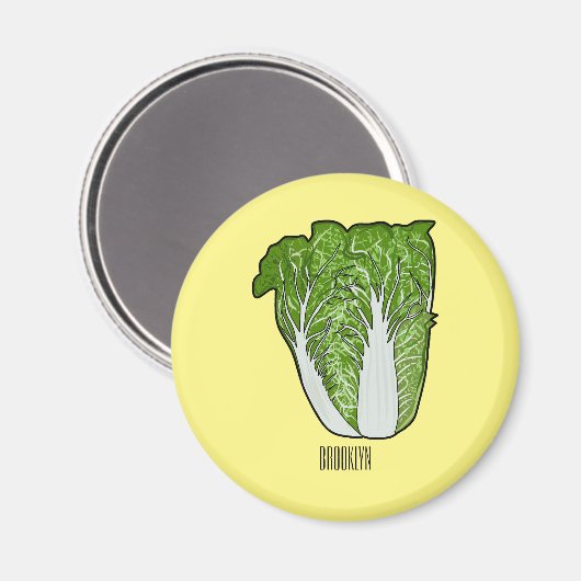 Chinese cartoon magneet (Voorkant / Achterkant)