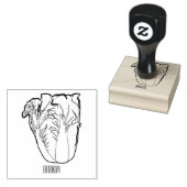 Chinese cartoon rubberstempel (Gestempeld)