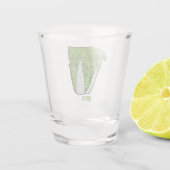 Chinese cartoon shot glas (Achterkant)