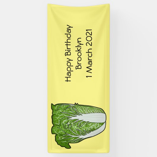 Chinese cartoon spandoek (Verticaal)