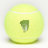 Chinese cartoon tennisballen (Achterkant)