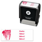 Chinese cartoon  zelfinktende stempel (In situ)