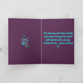 Chinese Cloud Dragon Mythical Rain Maker Creature  Kaart (Binnen)