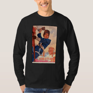Chinese communistische hulpverlener Mandarin Cute  T-shirt