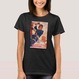 Chinese communistische hulpverlener Mandarin Cute T-shirt