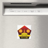 Chinese Communistische Partij Logo Fridge Magnet (Insitu (Vaatwasser))