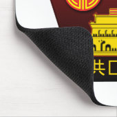 Chinese Communistische Partij Logo Mousepad Muismat (Hoek)
