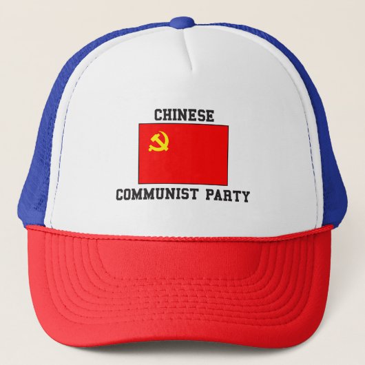Chinese communistische partij trucker pet (Voorkant)