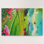 Chinese countryside legpuzzel (Horizontaal)