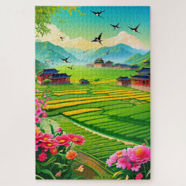 Chinese countryside legpuzzel