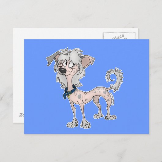 Chinese Crested Briefkaart (Voorkant / Achterkant)