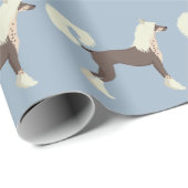 Chinese Crested Cadeaupapier (Rol Hoek)