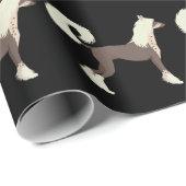 Chinese Crested Cadeaupapier (Rol Hoek)