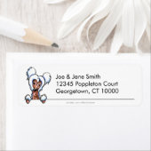 Chinese Crested Clean en Simple Etiket (Insitu)