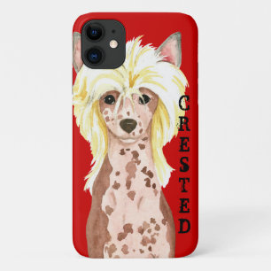Chinese Crested Color Block Hoesje-Mate iPhone Cas Case-Mate iPhone Case