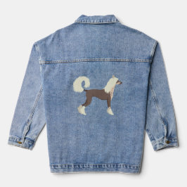 Chinese Crested Denim Jacket