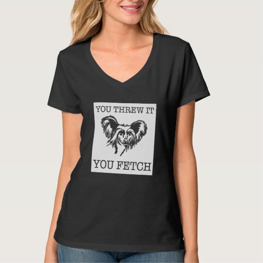 Chinese Crested dog 1 T-shirt (Voorkant)